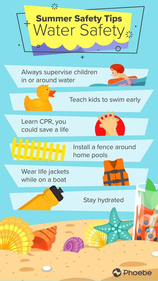 Summer Safety Tips Water Safety News Announcements