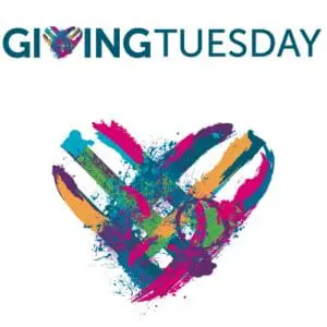 GivingTuesday SplatterRibbon