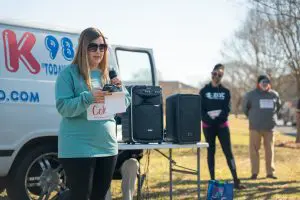 Charley Speaking at Heart Walk