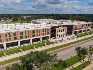 From Homeless High Schooler to Nursing Student; Young Albany Woman Realizes Her Dream at Phoebe’s Living & Learning Community 4 Living and Learning Center Aerial Wide
