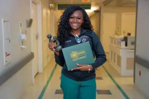 Phoebe L&D Nurse Honored with DAISY Award 2 DSC00060 1